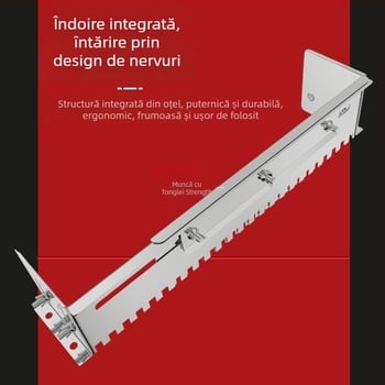 Unealtă de montaj plăci TONGLEI cu mistrie pentru mortar și nivelator