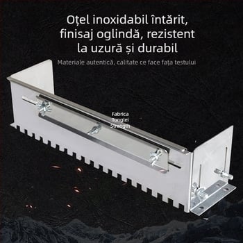 Unealtă de montaj plăci TONGLEI cu mistrie pentru mortar și nivelator