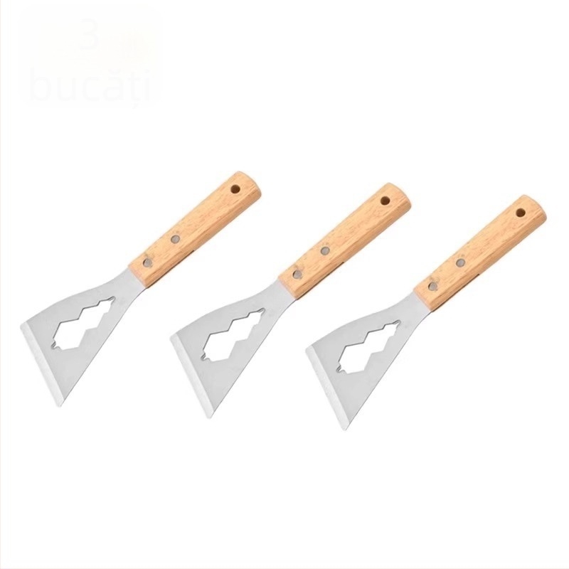 Scraper multifuncțional din oțel inoxidabil pentru glet și ciment