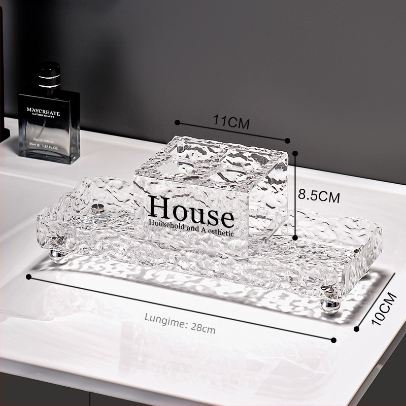 Garder suport acrilic pentru periute de dinți – depozitare în baie, set 20 buc.