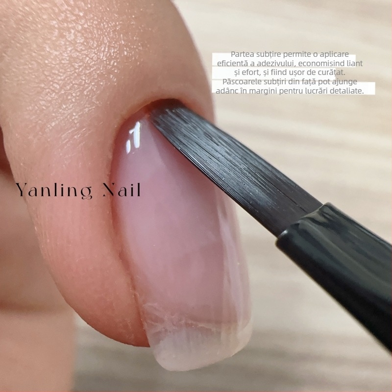 Yan Ling Pensulă de Pictură pentru Începători – Cap Rotund, Vârf Plat