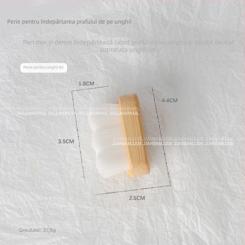Perie pentru praf în arta unghiilor — SULLMAR | Material: alt | Conținut net: 1 | Ambalaj de bază