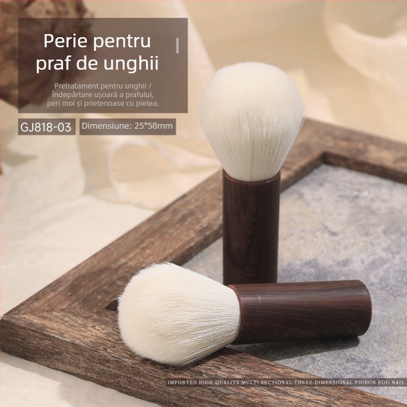 Perie pentru curățarea prafului în arta unghiilor – peri fini moi, pentru pretratare și îndepărtarea prafului