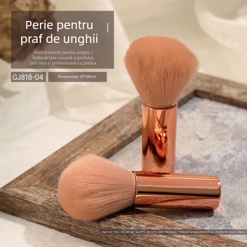 Perie pentru curățarea prafului în arta unghiilor – peri fini moi, pentru pretratare și îndepărtarea prafului