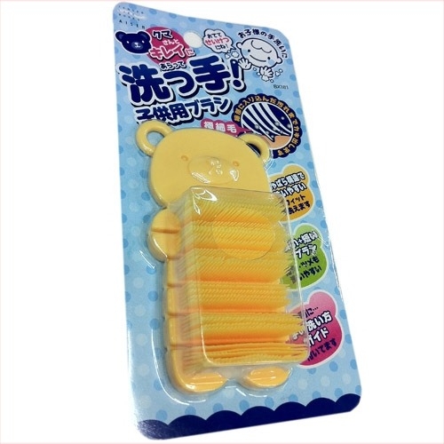 AISEN Perie flexibilă moale Gap Brush pentru curățarea spațiilor dintre unghii – PP/Nylon, 160 buc., Ambalaj individual