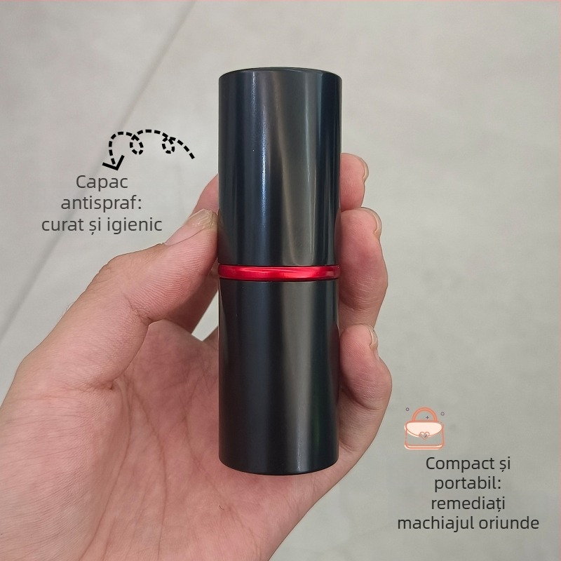 Perie telescopică cu cap de ciupercă, mâner din aluminiu, peri sintetice