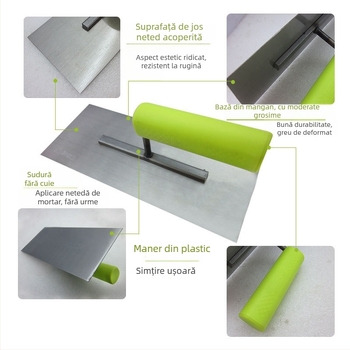 Cuțit de chit Ye Lao San — pentru pereți și netezirea chitului, fără cui