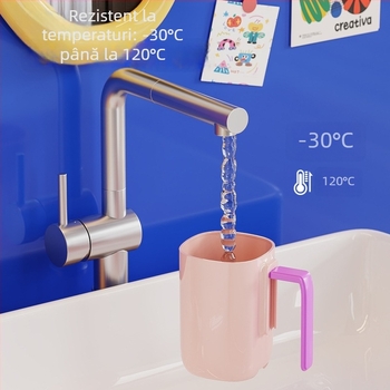 Suport pentru periuțe de dinți, din plastic, 4 compartimente, montaj fără găuri, imprimare logo disponibil