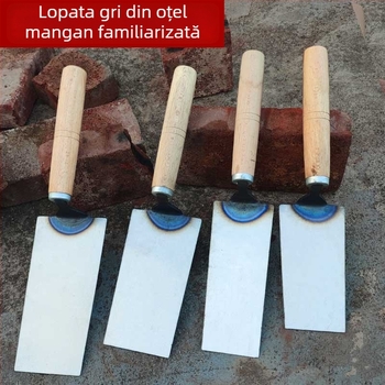 Spatulă zidărie din oțel manganos forjat, îngroșată; pentru zidărie, așezarea țiglelor