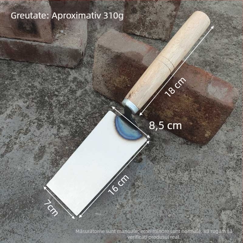 Spatulă zidărie din oțel manganos forjat, îngroșată; pentru zidărie, așezarea țiglelor