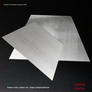 Lamă din oțel pentru racletă – îndepărtarea chitului auto și curățare mecanică