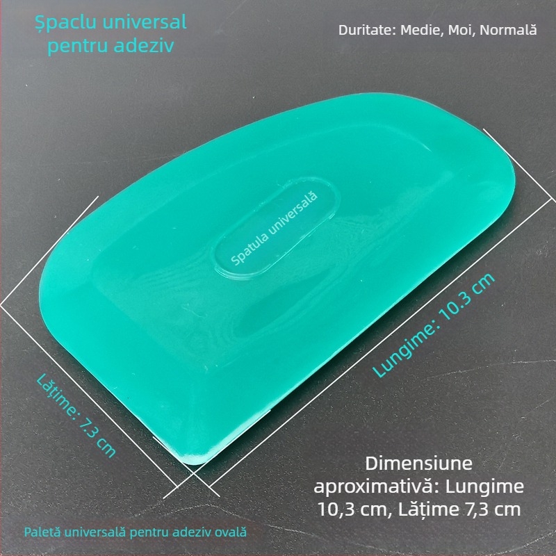 Lamă din oțel pentru racletă – îndepărtarea chitului auto și curățare mecanică