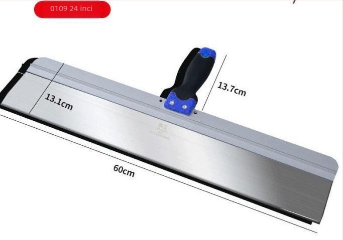 Paletă din oțel inoxidabil pentru tencuială și netezirea suprafețelor, durabilă și rezistentă la uzură