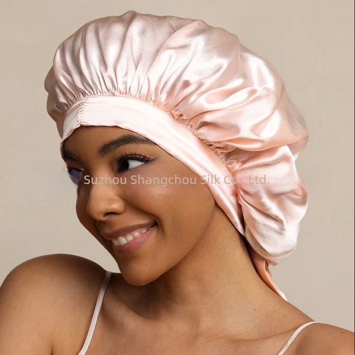 Șapcă din mătase Mulberry pentru somn și duș, 30-49 g, îngrijire păr