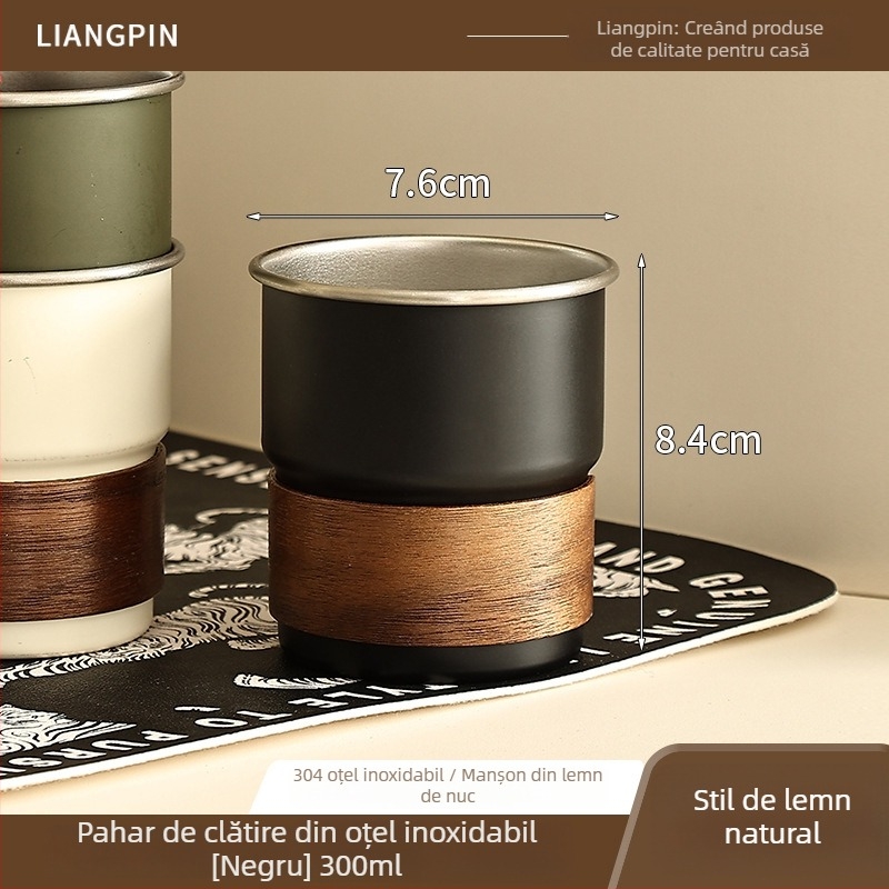 Suport pentru periute de dinți cu set de pahare pentru clătire, aluminiu Space, montaj încastrat, instalare fără găuri, imprimare logo disponibil