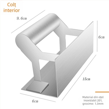 Spatulă de colț pentru pereți – unealtă pentru tencuit a colțurilor, racletă pentru glet diatomic (Origine: Altă; Țara de origine: Afganistan; Import: Nu; Marca: Altă; Model: Details)