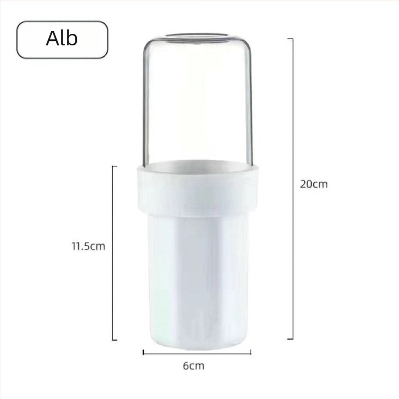 Suport pentru periuțe de dinți – plastic, set de călătorie, depozitare portabilă, 1 bucată