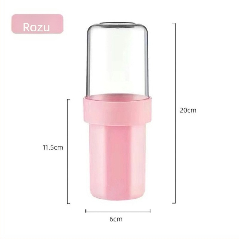 Suport pentru periuțe de dinți – plastic, set de călătorie, depozitare portabilă, 1 bucată