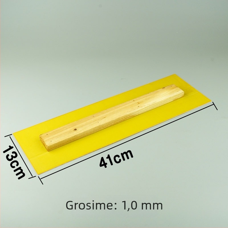 Cuțit de chit cu mâner dublu, lamă plată, grosime lamă 0,5 mm, serie lamă plată