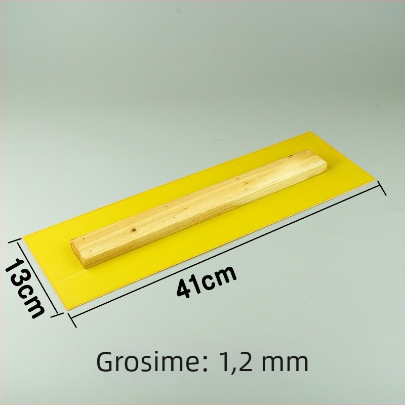 Cuțit de chit cu mâner dublu, lamă plată, grosime lamă 0,5 mm, serie lamă plată