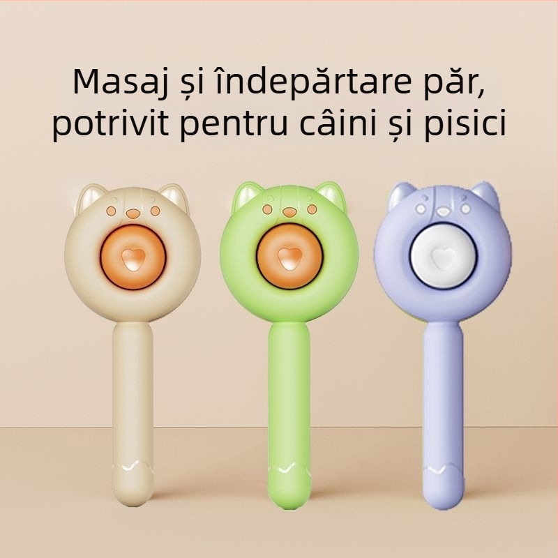 Aiwo Pieptene pentru pisici și câini pentru îndepărtarea părului liber