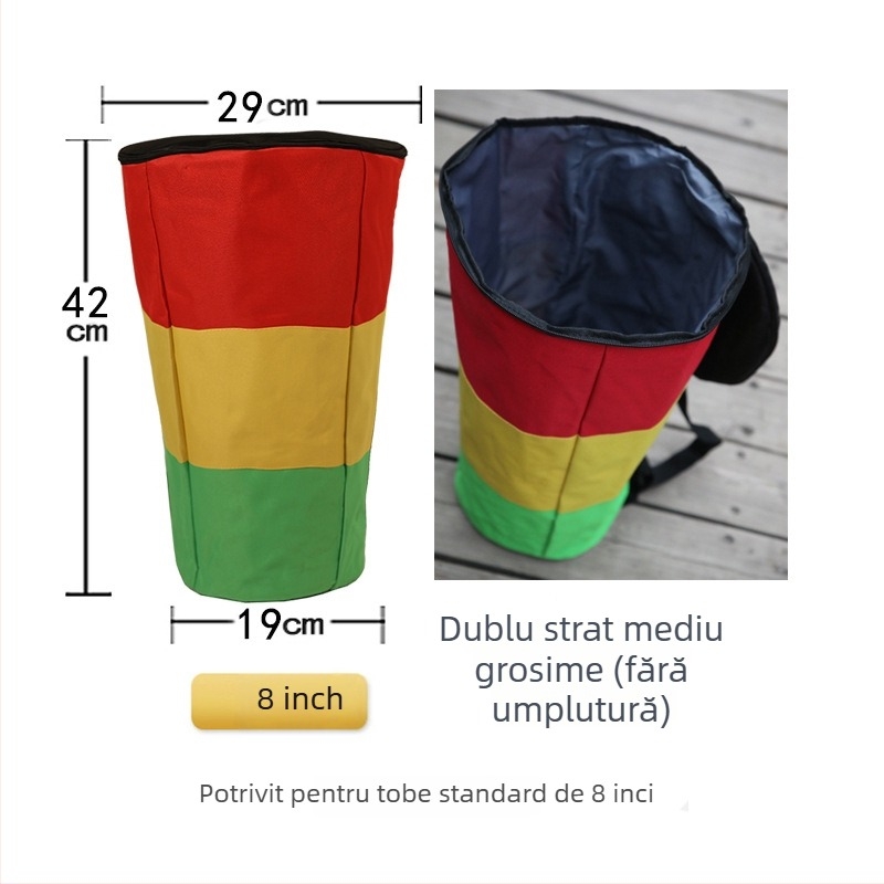 Geantă pentru instrument muzical din material Oxford, impermeabilă, ultra-ușoară, rezistentă la uzură, curea de umăr curbată