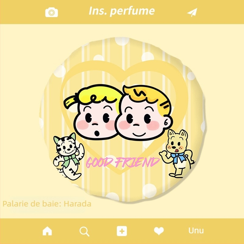 Șapcă de duș cu desene animate, impermeabilă, PVC, dublu strat, reutilizabilă, personalizare disponibilă