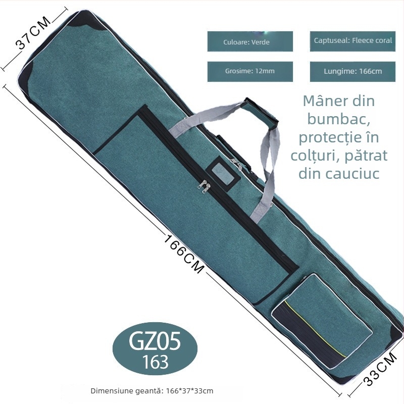 Protecție Guzheng – husă cu căptușeală PU, curea de umăr curbată, brand Unique, lansare vară 2024, pentru antrenamente off-campus.