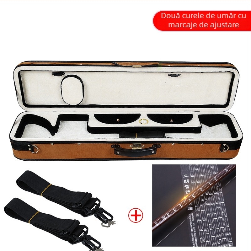 Geantă pentru erhu – corp din lemn, 1 bucată, pentru alte accesorii muzicale, potrivit pentru tastatură electronică