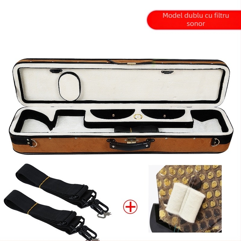 Geantă pentru erhu – corp din lemn, 1 bucată, pentru alte accesorii muzicale, potrivit pentru tastatură electronică