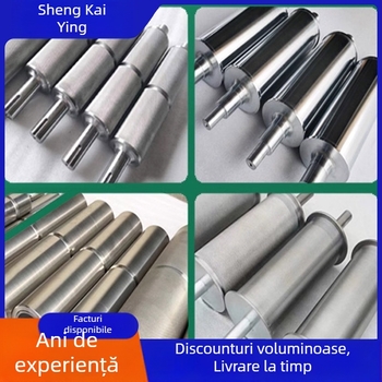 Sheng Kai Ying Transportor cu role fără motor, ax din oțel inoxidabil sau oțel carbon și curea PVC, pentru mobilier, alimente, electronice, industrie și logistică