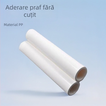 Qiyite Electronics Rulou pentru Îndepărtarea Prafului cu Role de Hârtie Adezivă – Rulou Extern din Cauciuc, Țeavă din Plastic de Inginerie, Pentru Ateliere Fără Prah și Plăci PCB