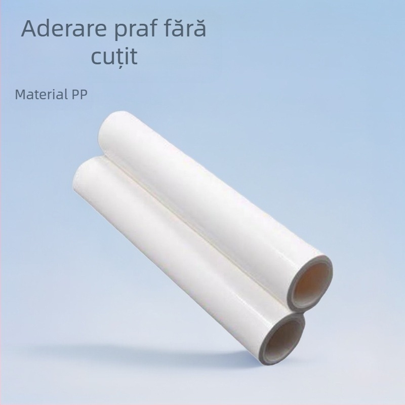 Qiyite Electronics Rulou pentru Îndepărtarea Prafului cu Role de Hârtie Adezivă – Rulou Extern din Cauciuc, Țeavă din Plastic de Inginerie, Pentru Ateliere Fără Prah și Plăci PCB