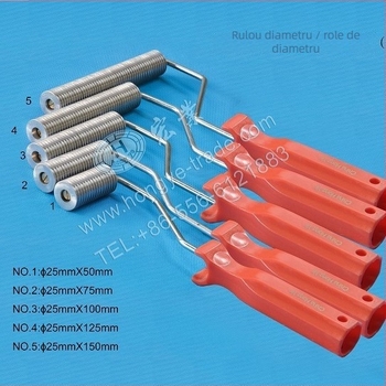 Rolă nealimentată pentru defoamare FRP, tambur din aliaj de aluminiu, model: Diameter roll