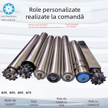 Gurley rola fără alimentare, tambur din oțel inoxidabil sau oțel de carbon — aplicații în transport, tipărire, automatizare, industrie alimentară, industrie de utilaje, energie nouă