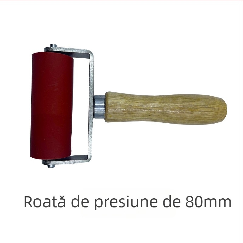 Knight Rolă manuală pentru membrană PVC, rulou din silicon, ax dublu, rezistent la temperaturi înalte