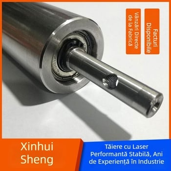 Rola transport din oțel inoxidabil cu acoperire de cauciuc galvanizat, dublu pinion, rigă principală și subordonată, personalizată