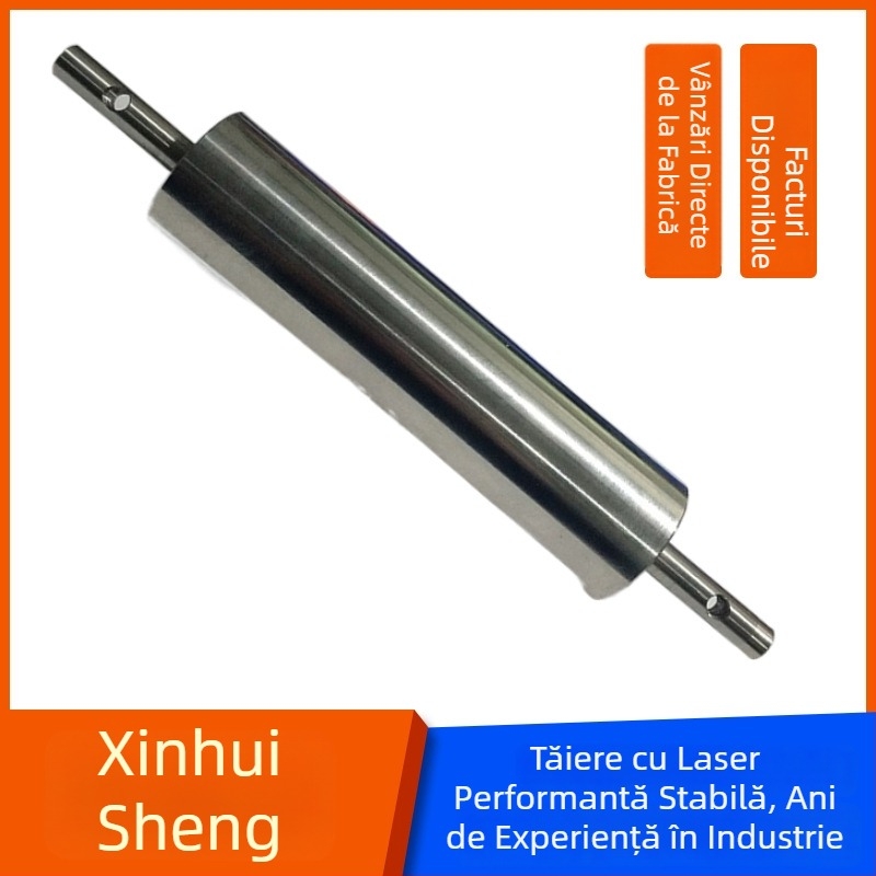 Rola transport din oțel inoxidabil cu acoperire de cauciuc galvanizat, dublu pinion, rigă principală și subordonată, personalizată