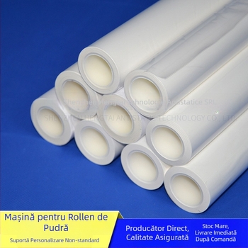 HT-98 Rola din cauciuc exterior pentru ruloul PP lipicios – diametrul tamburului 76 mm, diametrul arborelui 76 mm, lungimea tamburului 20000