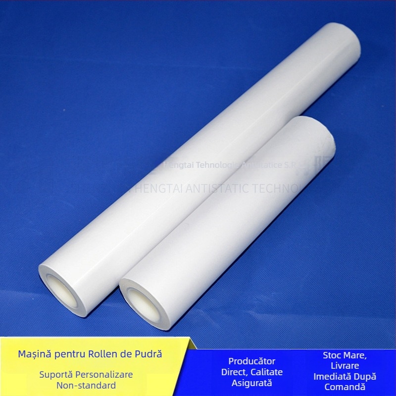 HT-98 Rola din cauciuc exterior pentru ruloul PP lipicios – diametrul tamburului 76 mm, diametrul arborelui 76 mm, lungimea tamburului 20000