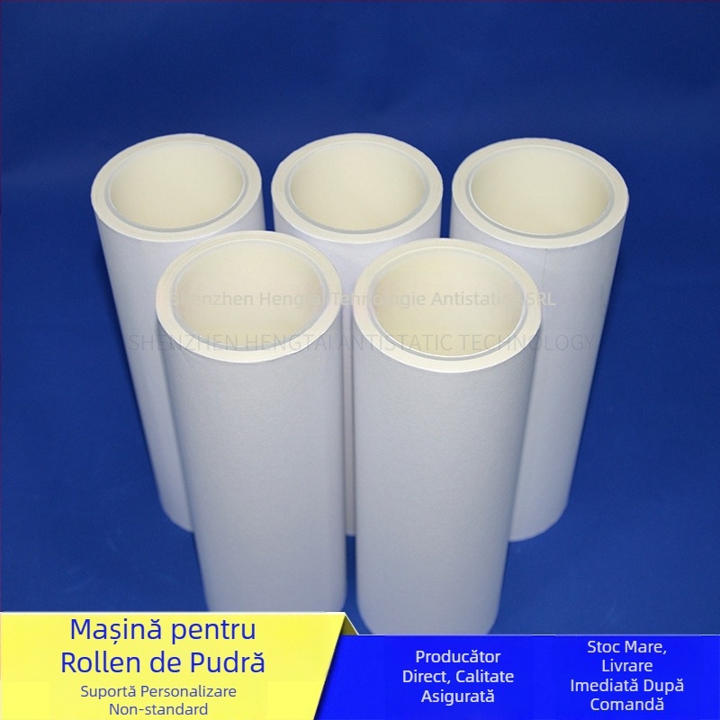 HT-98 Rola din cauciuc exterior pentru ruloul PP lipicios – diametrul tamburului 76 mm, diametrul arborelui 76 mm, lungimea tamburului 20000