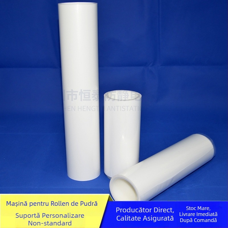 HT-98 Rola din cauciuc exterior pentru ruloul PP lipicios – diametrul tamburului 76 mm, diametrul arborelui 76 mm, lungimea tamburului 20000