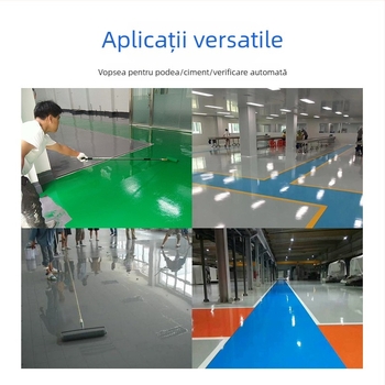 Tambur de eliminare a spumei pentru podele din epoxy, cu carcasa din plastic, lungime ac 13–28 mm, înălțime dinți 13–28 mm, nivelare ciment auto