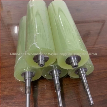 Rola de alimentare, tambur din oțel carbon, brand Xintai, potrivită pentru echipamente de transport în fabrici și depozite.