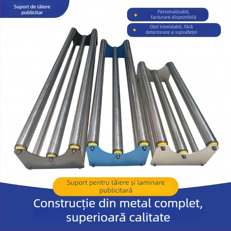 Raft de stocare pentru film rulant din oțel inoxidabil — cilindru/ax din oțel inoxidabil, potrivit pentru film rulant (Cilindru: oțel inoxidabil; Materialul cadrului: oțel inoxidabil; Domeniu de aplicație: film rulant)