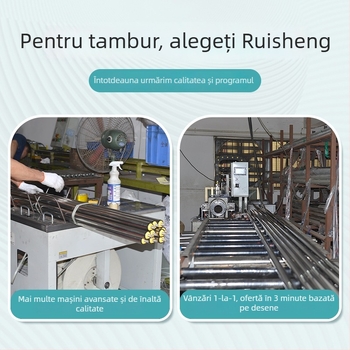 Role principale și acționate pentru linie de asamblare – țevi din oțel inoxidabil sau oțel carbon; rolă din oțel inoxidabil; variante galvanizate