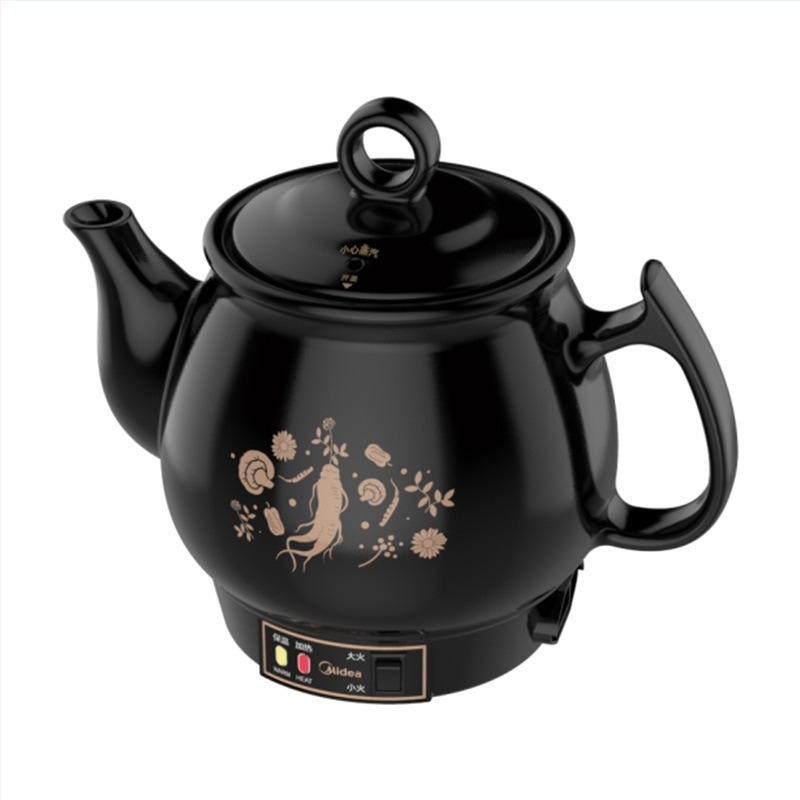 Oală electrică pentru decoctarea medicinei chineze, din ceramică, capacitate 2–3 L, 220V, 450W, termostat digital
