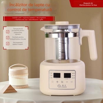 Oală de sănătate cu temperatură constantă, 2-3 L, 220V, 700-800W, corp din sticlă