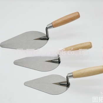 Cuțit pentru zidărie și mistrie din oțel carbon pentru decorare în construcții, grosime 1.0–1.4, lungime 150–200