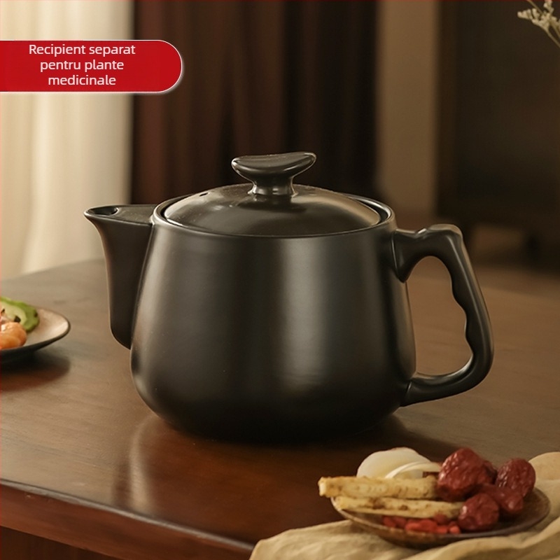 Oală de decoct cu corp ceramic, model G3L, capacitate 3-4 L, 220V, 500W, control tactil